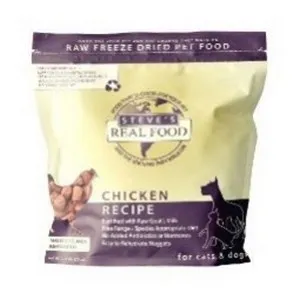 1.25 Lb Steve's Chicken Freeze Dried Nuggets For Dogs & Cats - Health/First Aid
